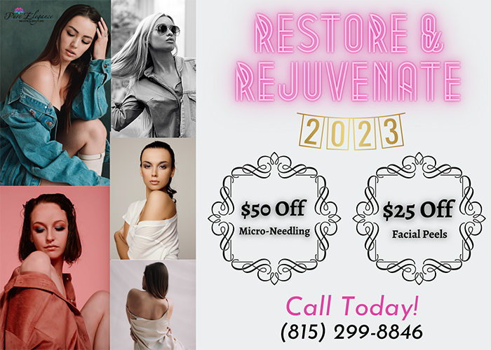 Pure Elegance MedSpa Skin Care | Diamond Glow Facial, B12 Injections and Microneedling